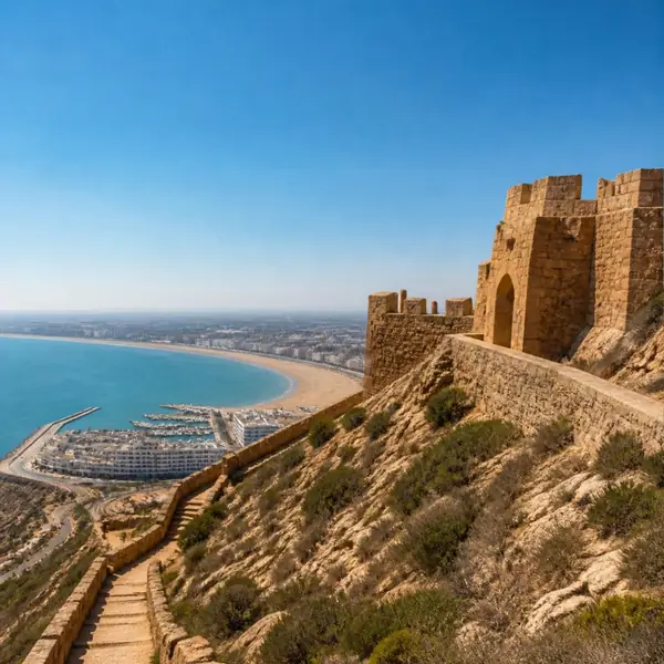 La kasbah de Agadir Oufella, Agadir