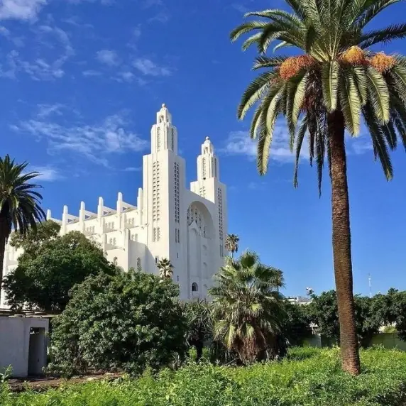 La catedral del Sagrado Corazón, Casablanca