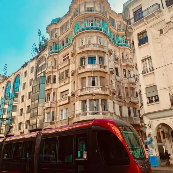 El centro art déco, Casablanca
