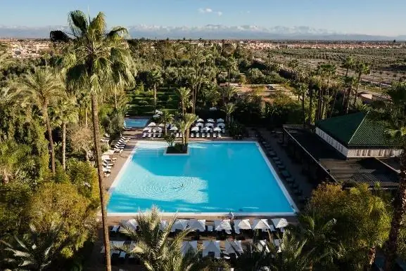 Jardines y piscina de La Mamounia, Marrakech