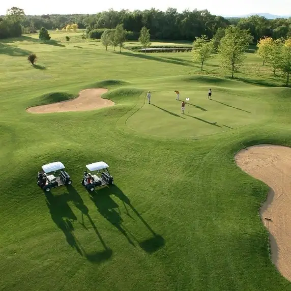 Green y carritos de golf, Mohammedia