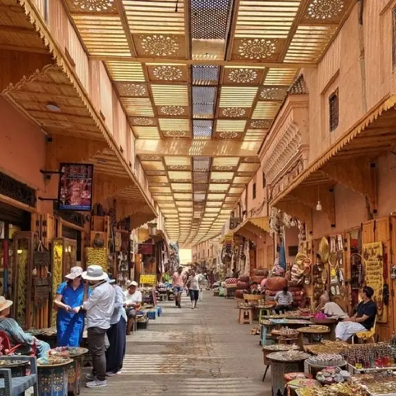 Los zocos de la medina, Marrakech