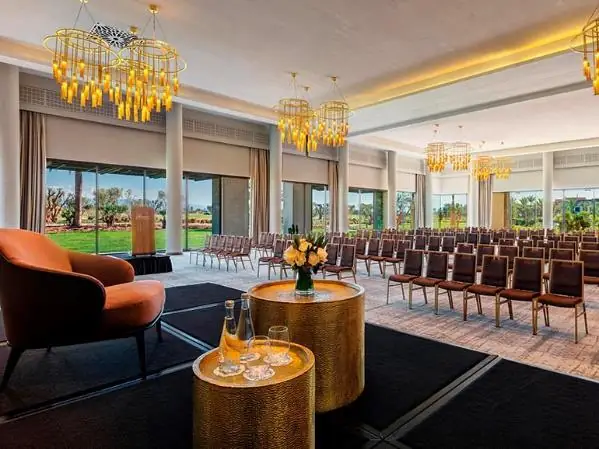 Espacio de recepción de un hotel asociado, Marrakech