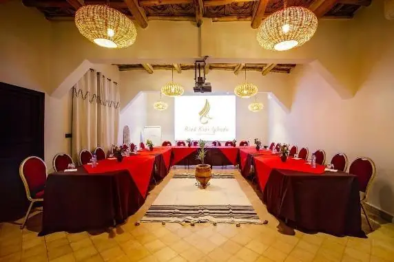 Espacio de recepción de un hotel asociado, Ouarzazate