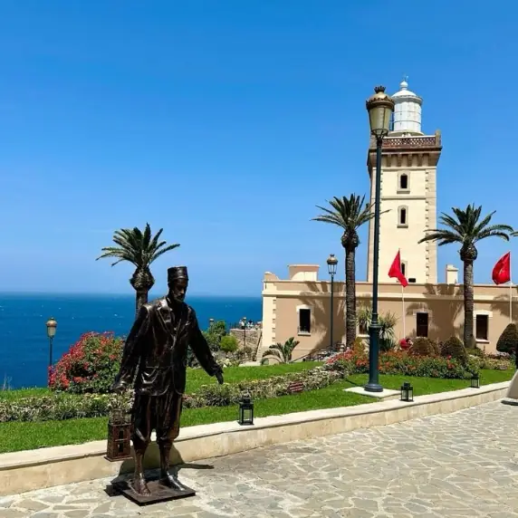 El cabo Espartel, Tánger